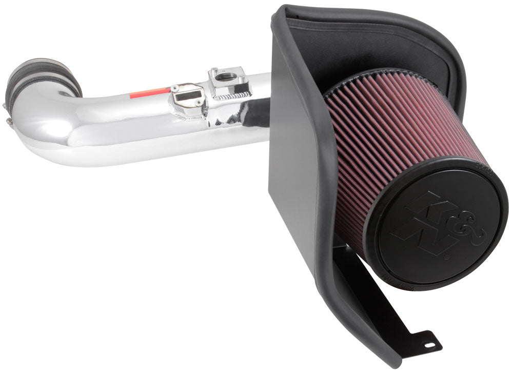 K&N 77-3077KP Performance Air Intake System for Select Chevrolet Silverado HD, Chevrolet Silverado HD, GMC Sierra HD, GMC Sierra HD