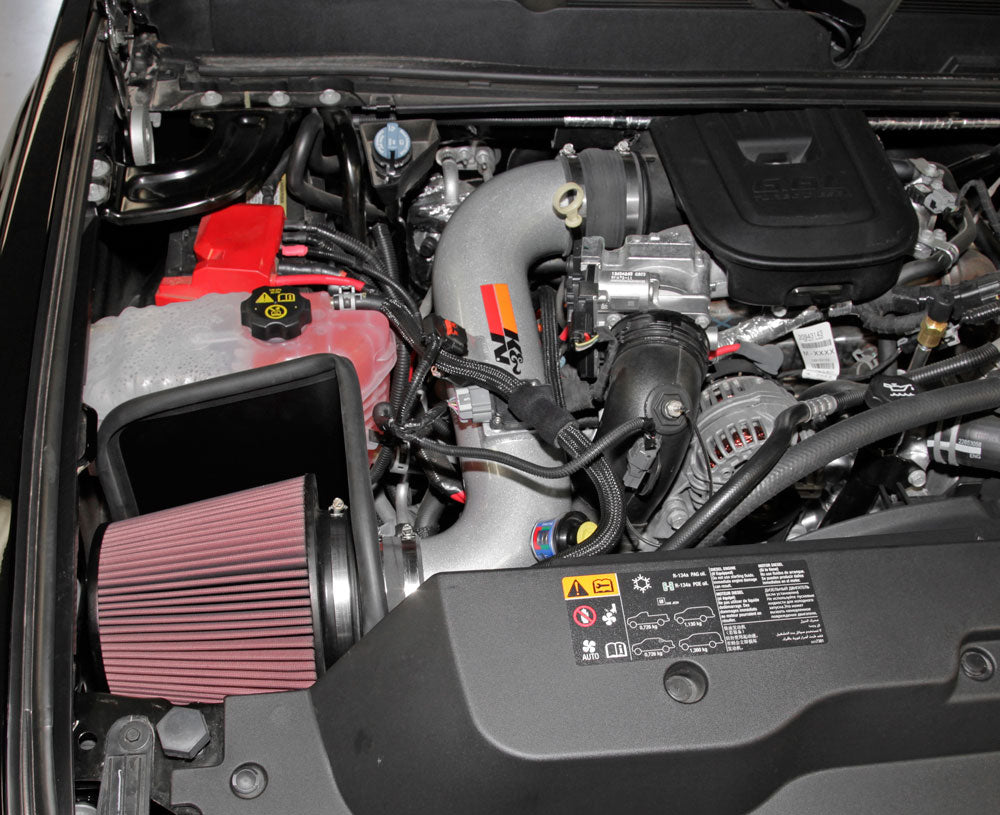 K&N 77-3077KP Performance Air Intake System for Select Chevrolet Silverado HD, Chevrolet Silverado HD, GMC Sierra HD, GMC Sierra HD