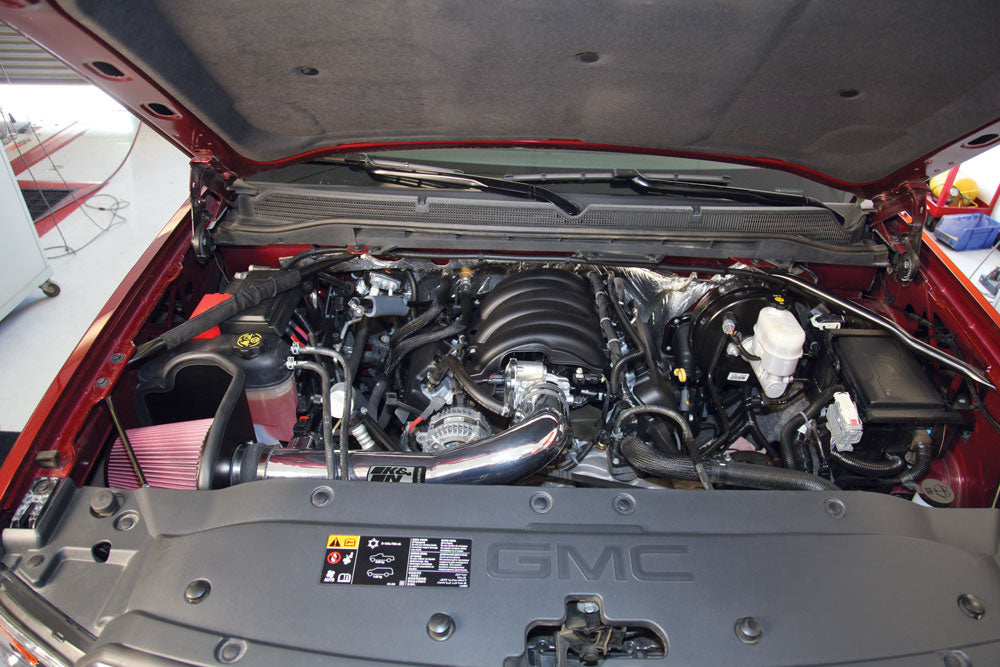 K&N 77-3085KP Performance Air Intake System for Select Chevrolet Silverado 1500, GMC Sierra