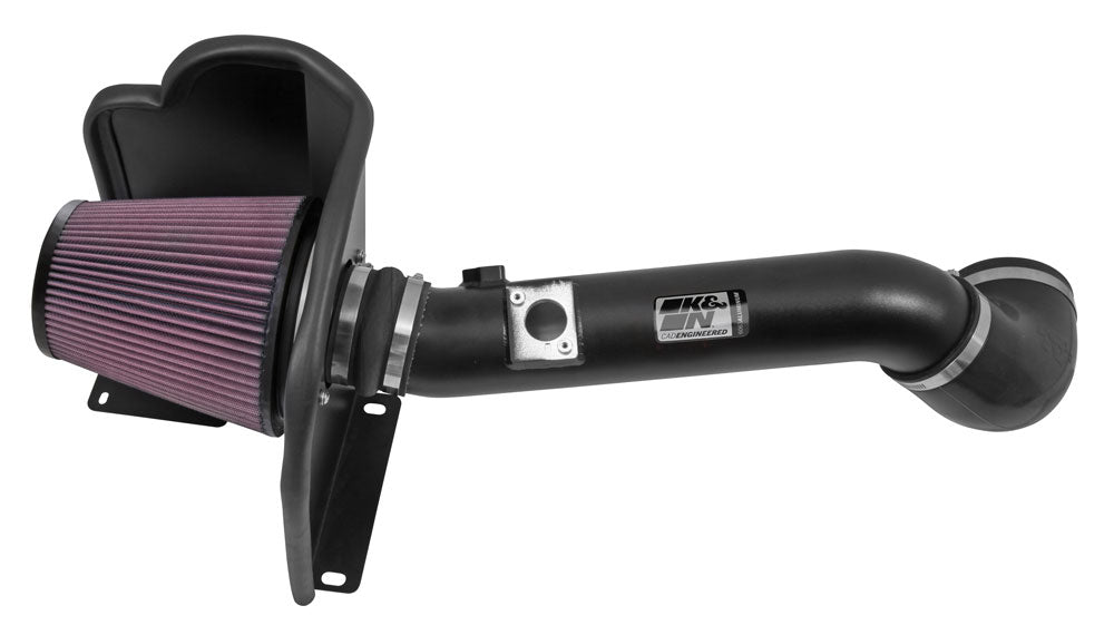 K&N 77-3086KTK Performance Air Intake System for Select Chevrolet Silverado HD, Chevrolet Silverado HD, GMC Sierra HD, GMC Sierra HD