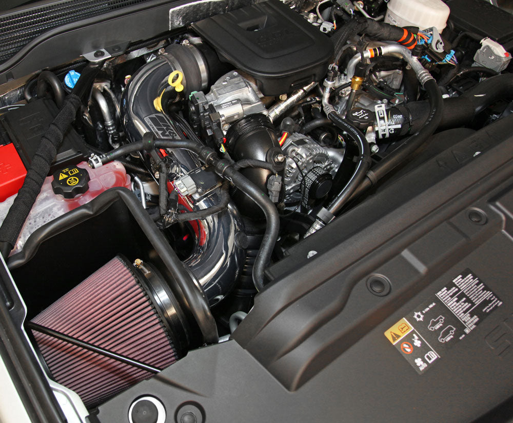 K&N 77-3087KP Performance Air Intake System for Select Chevrolet Silverado HD, Chevrolet Silverado HD, GMC Sierra HD, GMC Sierra HD