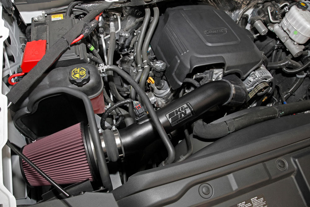 K&N 77-3090KTK Performance Air Intake System for Select Chevrolet Silverado HD, Chevrolet Silverado HD, GMC Sierra HD, GMC Sierra HD