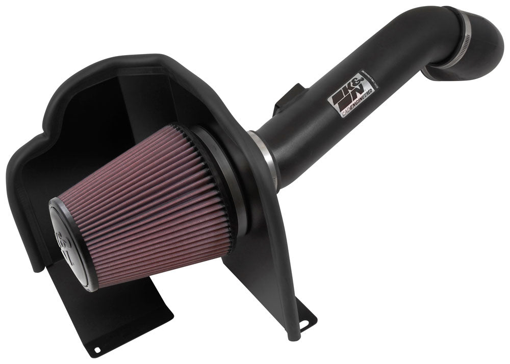 K&N 77-3090KTK Performance Air Intake System for Select Chevrolet Silverado HD, Chevrolet Silverado HD, GMC Sierra HD, GMC Sierra HD