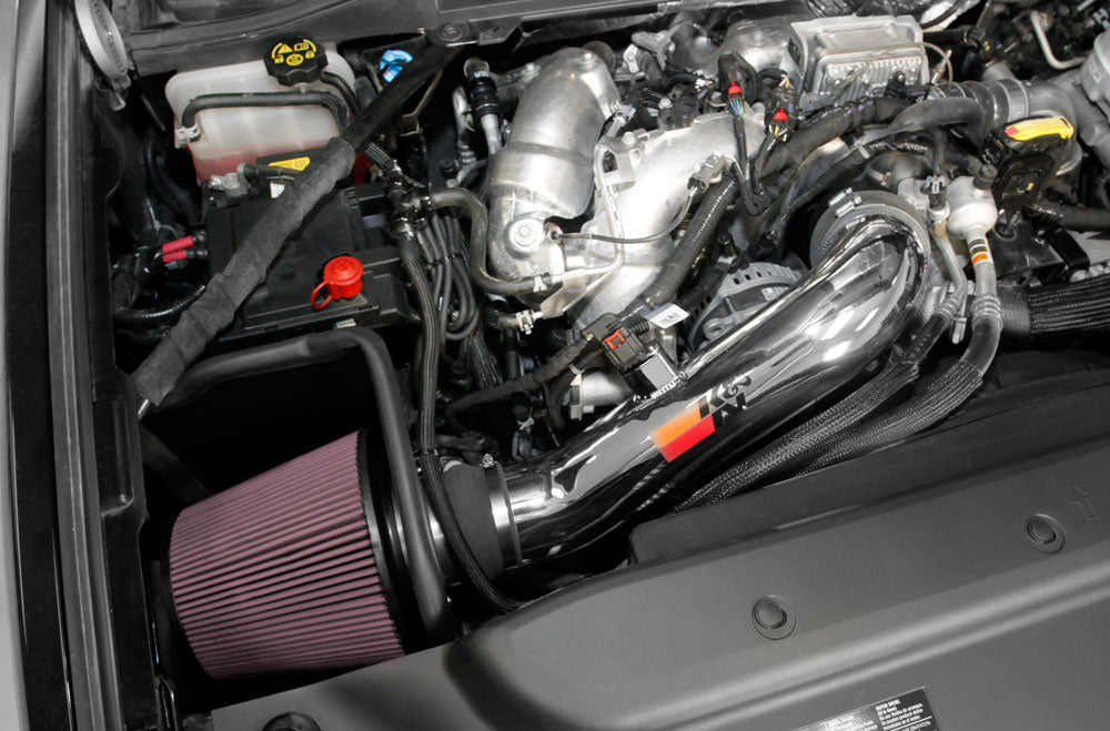 K&N 77-3101KP Performance Air Intake System for Select Chevrolet Silverado HD, Chevrolet Silverado HD, GMC Sierra HD, GMC Sierra HD