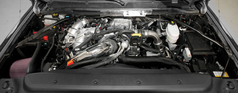 K&N 77-3101KP Performance Air Intake System for Select Chevrolet Silverado HD, Chevrolet Silverado HD, GMC Sierra HD, GMC Sierra HD
