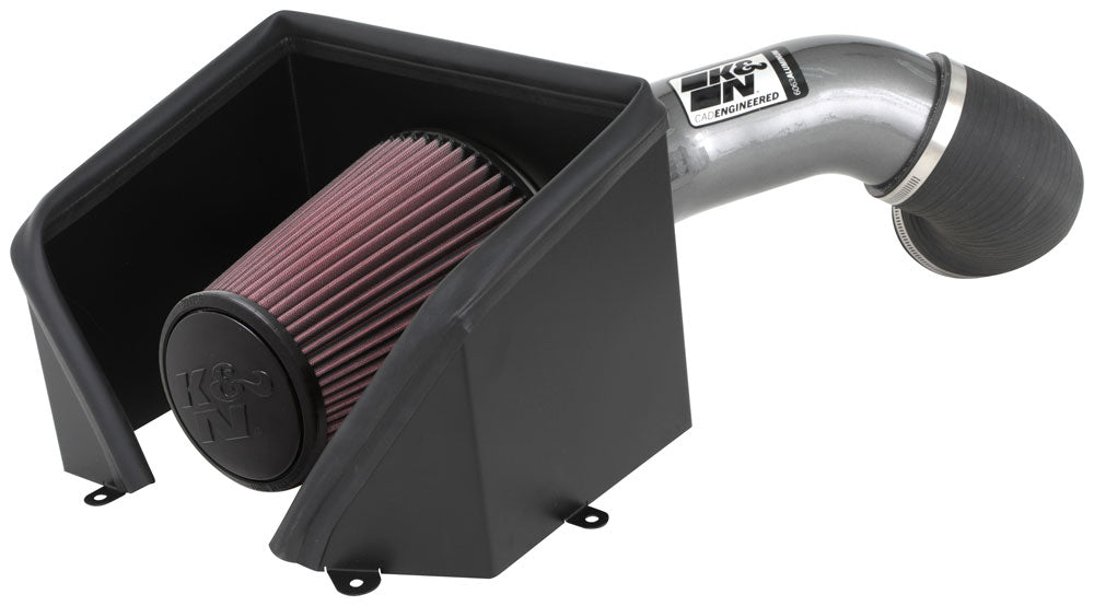 K&N 77-3103KC Performance Air Intake System for Select Chevrolet Silverado HD, Chevrolet Silverado HD, GMC Sierra HD, GMC Sierra HD