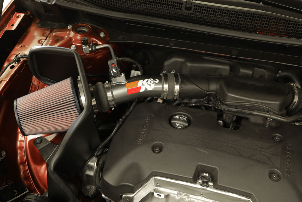 K&N 77-3111KC Performance Air Intake System for Select Chevrolet Blazer, GMC Acadia