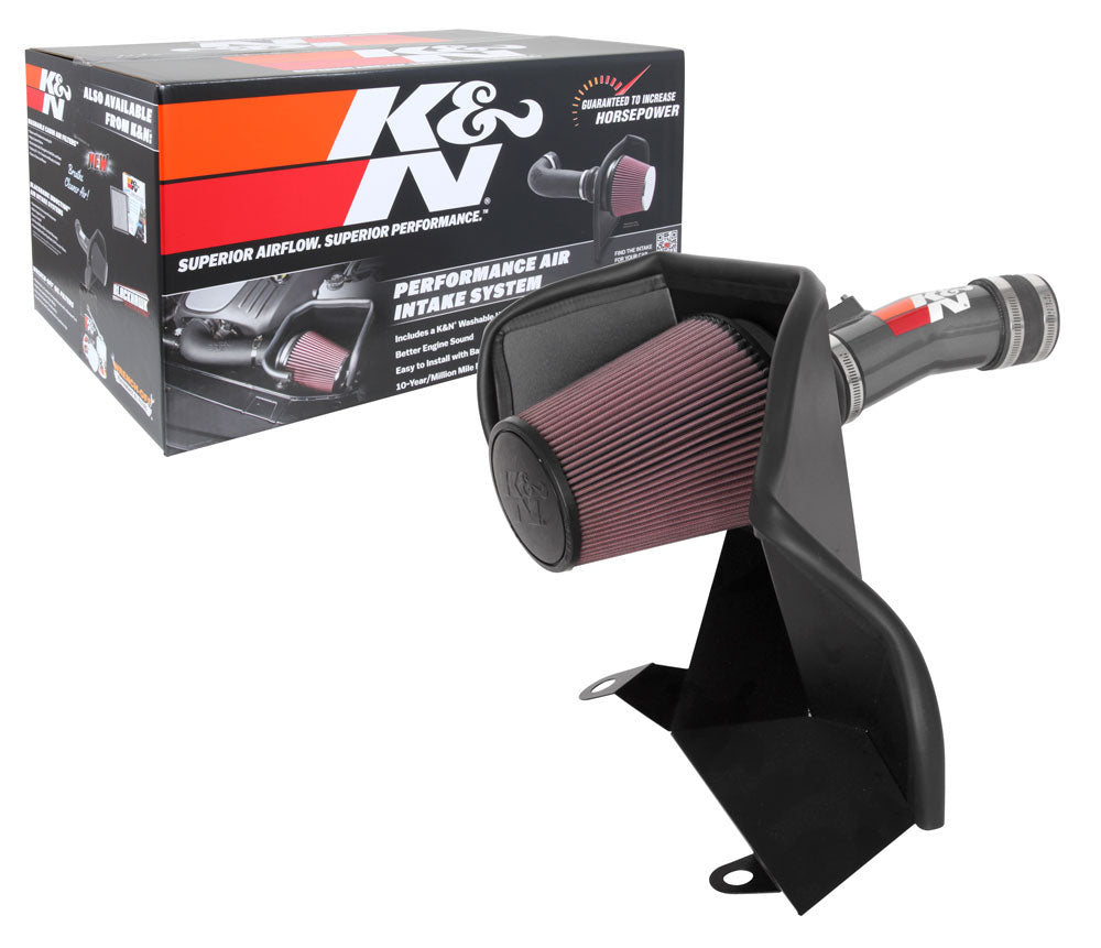 K&N 77-3111KC Performance Air Intake System for Select Chevrolet Blazer, GMC Acadia