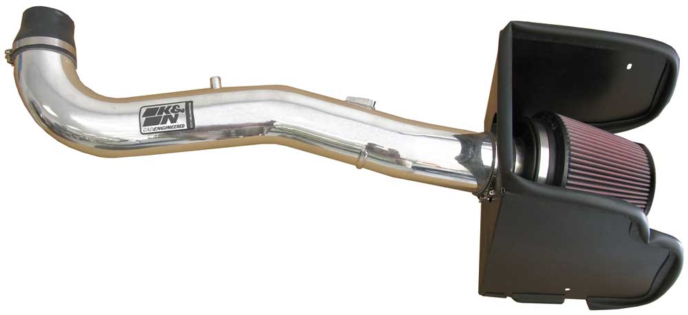 K&N 77-6014-1KP Performance Air Intake System for Select Nissan Frontier, Nissan Pathfinder, Nissan Xterra