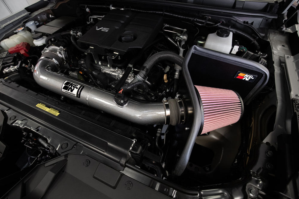K&N 77-6018KC Performance Air Intake System for Select Nissan Frontier