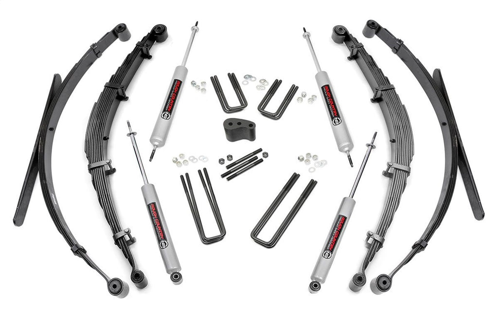 Rough Country 505.20 Suspension Lift Kit w/Shocks for Select Ford F-250