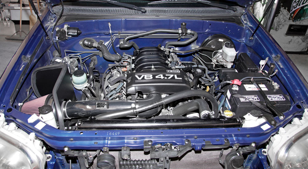 K&N 77-9027KP Performance Air Intake System for Select Toyota Sequoia, Toyota Tundra
