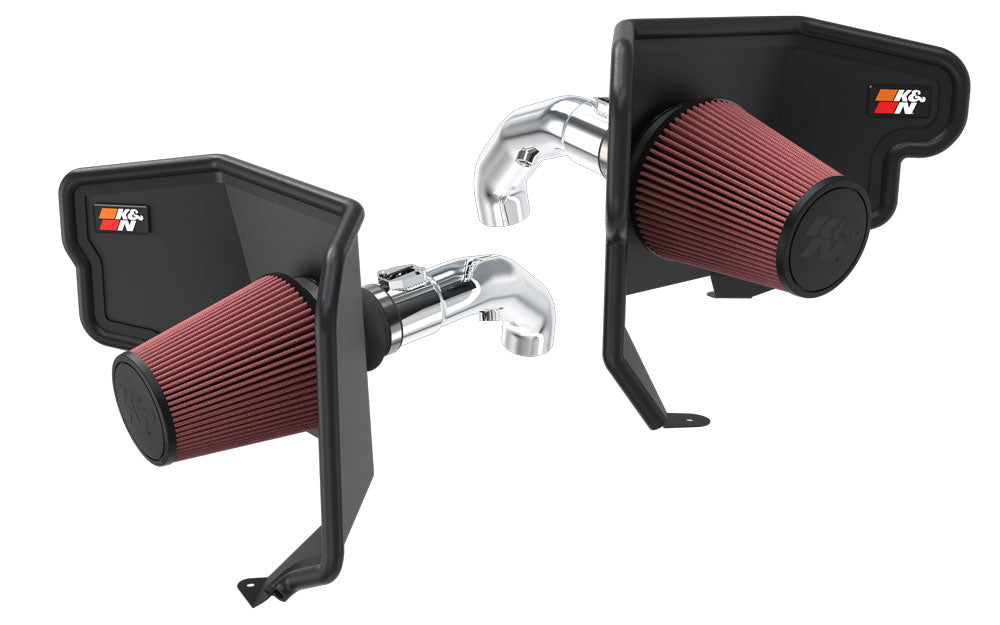 K&N 77-9042KP Performance Air Intake System for Select Toyota Sequoia, Toyota Tundra