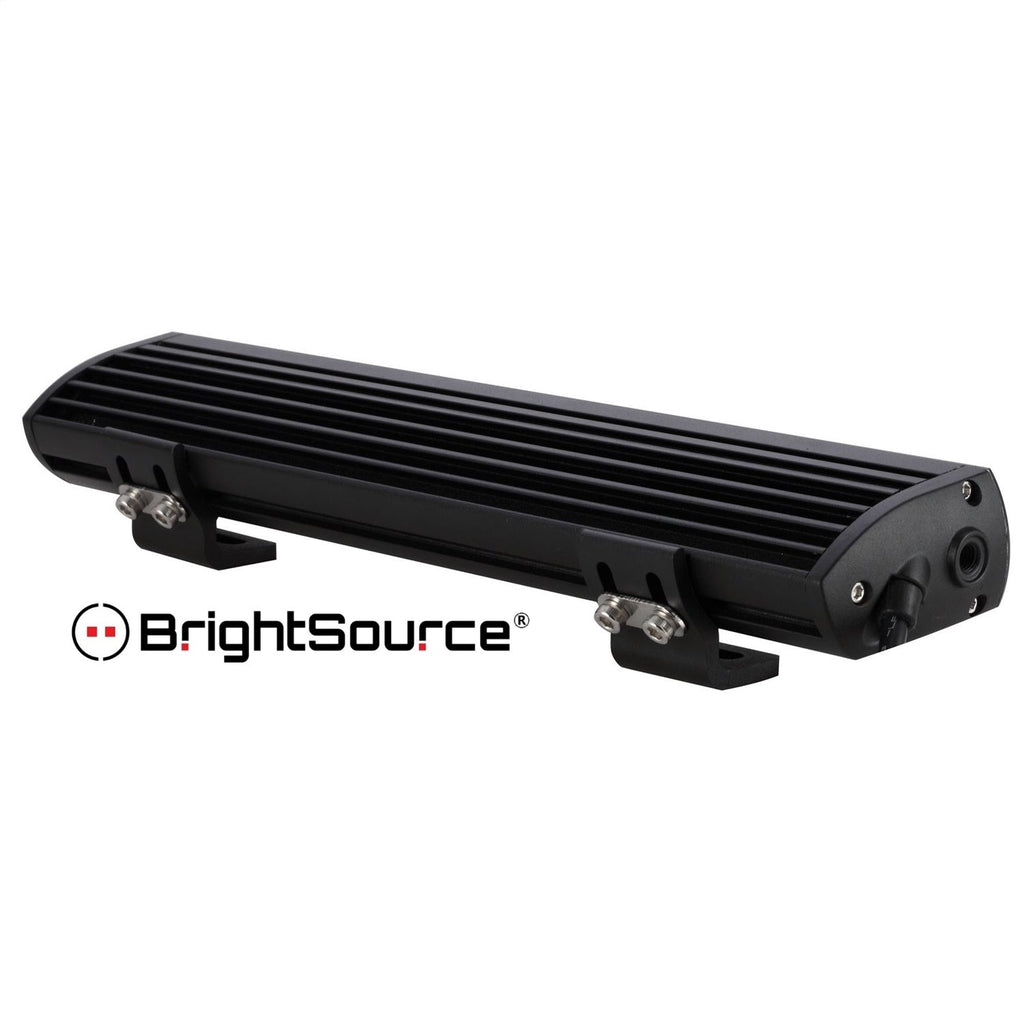 BrightSource 771102 Titanium Series LED Light Bar; Single Row; Driving Light w/Harness; 4050 Lumens; - Truck Part Superstore