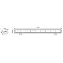 Load image into Gallery viewer, BrightSource 771202 Titanium Series LED Light Bar; Single Row; Driving Light w/Harness; 8100 Lumens; - Truck Part Superstore