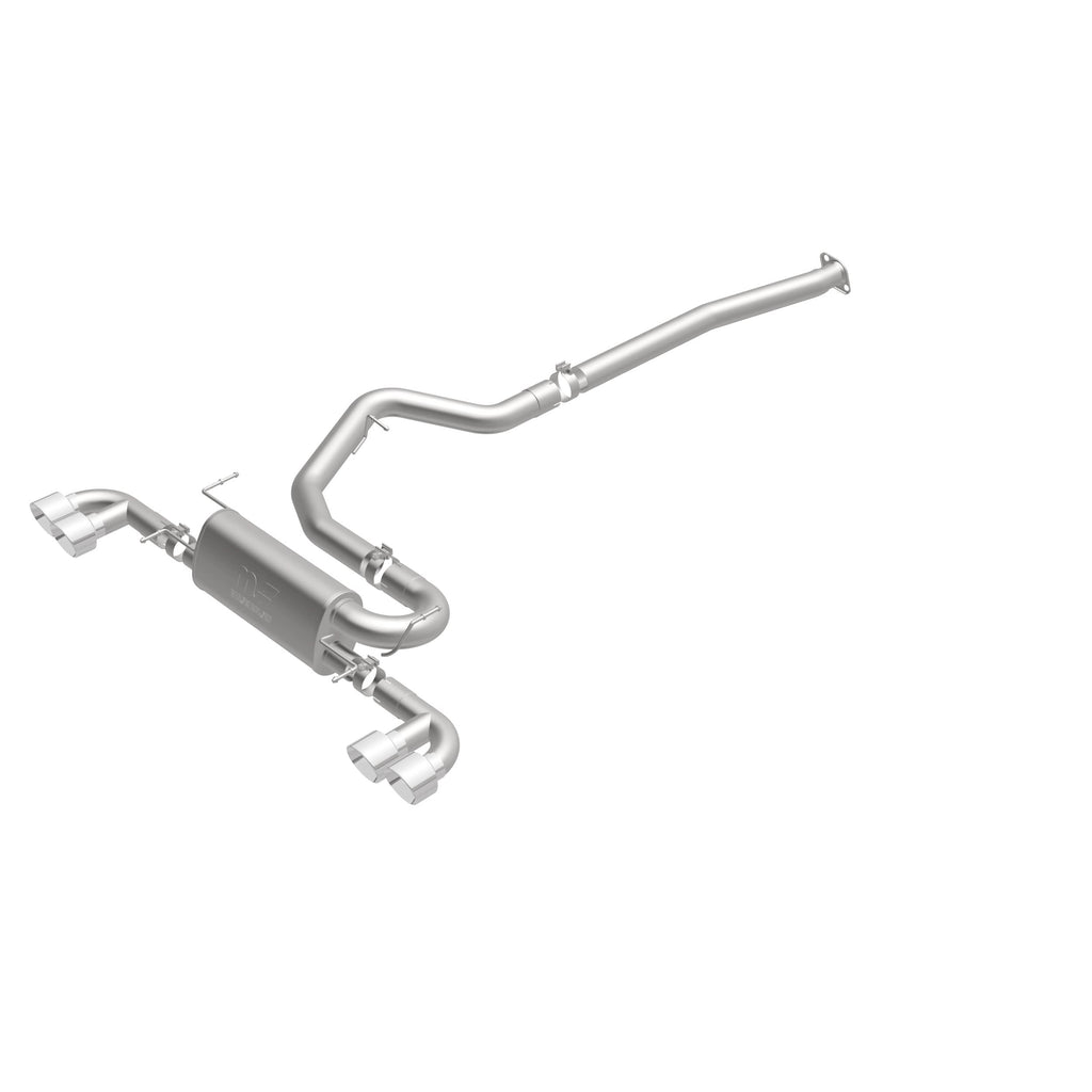 MagnaFlow Exhaust Products 16824 Street Series Polished Cat-Back System for Select Subaru Impreza