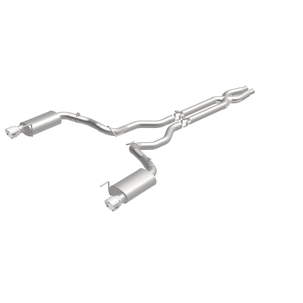 MagnaFlow Exhaust Products 19100 Street Series Polished Cat-Back System for Select Ford Mustang