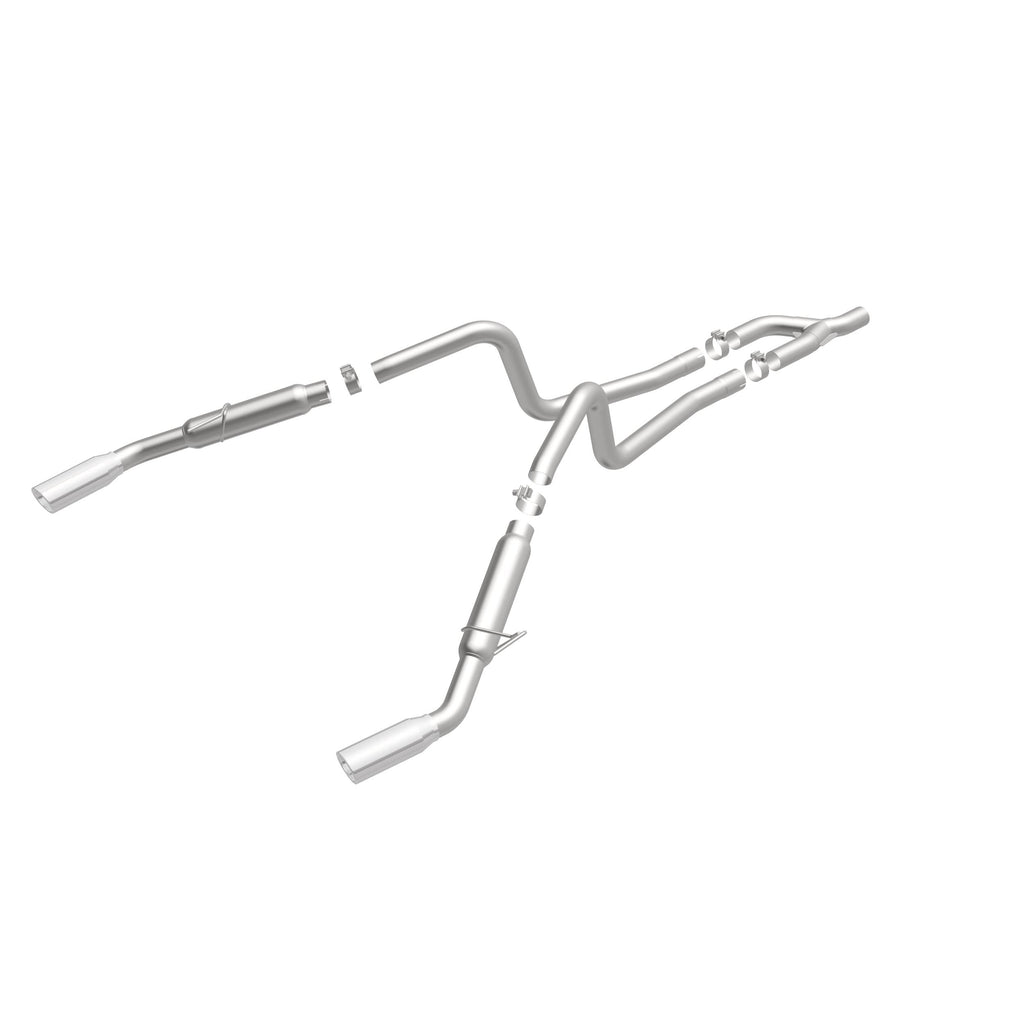 MagnaFlow Exhaust Products 16605 Competition Series Stainless 2.5 in Cat-Back for Select Ford Mustang