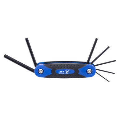 JET 775153 Metric Folding Hex Key Set - 7 pc