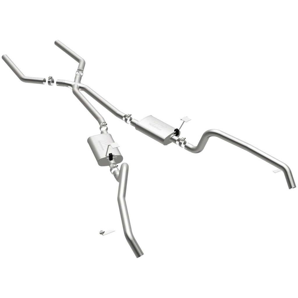 MagnaFlow Exhaust Products 15896 Street Series System for Select Buick Apollo, Chevrolet Camaro, Chevrolet Chevy II, Chevrolet Nova, Oldsmobile Omega, Pontiac Firebird, Pontiac Ventura