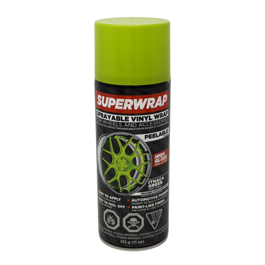 Super Wrap SWGS13-CA Sprayable Vinyl Wrap, Gloss Ithaca Green - 313g