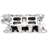 Edelbrock 75354 Eshine RPM Air-Gap Dual Quad 8.2 Intake
