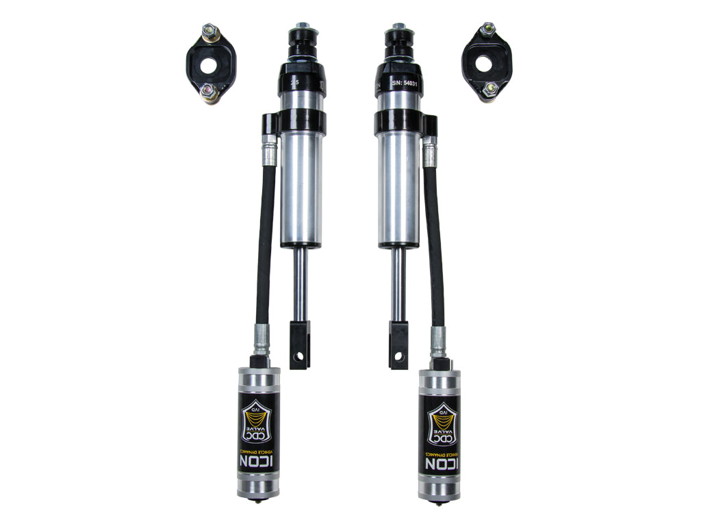 ICON Vehicle Dynamics 77832CP 11-19 GM HD 0-2" FRONT 2.5 VS RR CDCV EXT TRAV PAIR for Select Chevrolet Silverado 2500, Chevrolet Silverado HD, Chevrolet Silverado 3500, Chevrolet Silverado HD, GMC Sierra HD, GMC Sierra HD