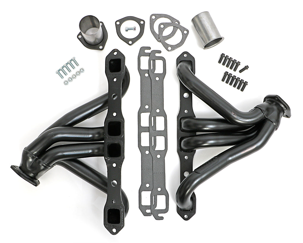 Hedman Hedders 78070 Mid-Length Headers For '66-74 MOPAR B & E-Body with 361-440 for Select Dodge Challenger, Dodge Charger, Dodge Coronet, Plymouth Barracuda, Plymouth Belvedere, Plymouth Belvedere II, Plymouth Cuda, Plymouth GTX, Plymouth Road Runner,