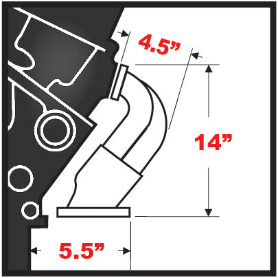 Hedman Hedders 78073 Black Mid-Length Headers For '66-74 MOPAR B & E-Body with 361-440 for Select Dodge Challenger, Dodge Charger, Dodge Coronet, Plymouth Barracuda, Plymouth Belvedere, Plymouth Belvedere II, Plymouth Cuda, Plymouth GTX, Plymouth Road