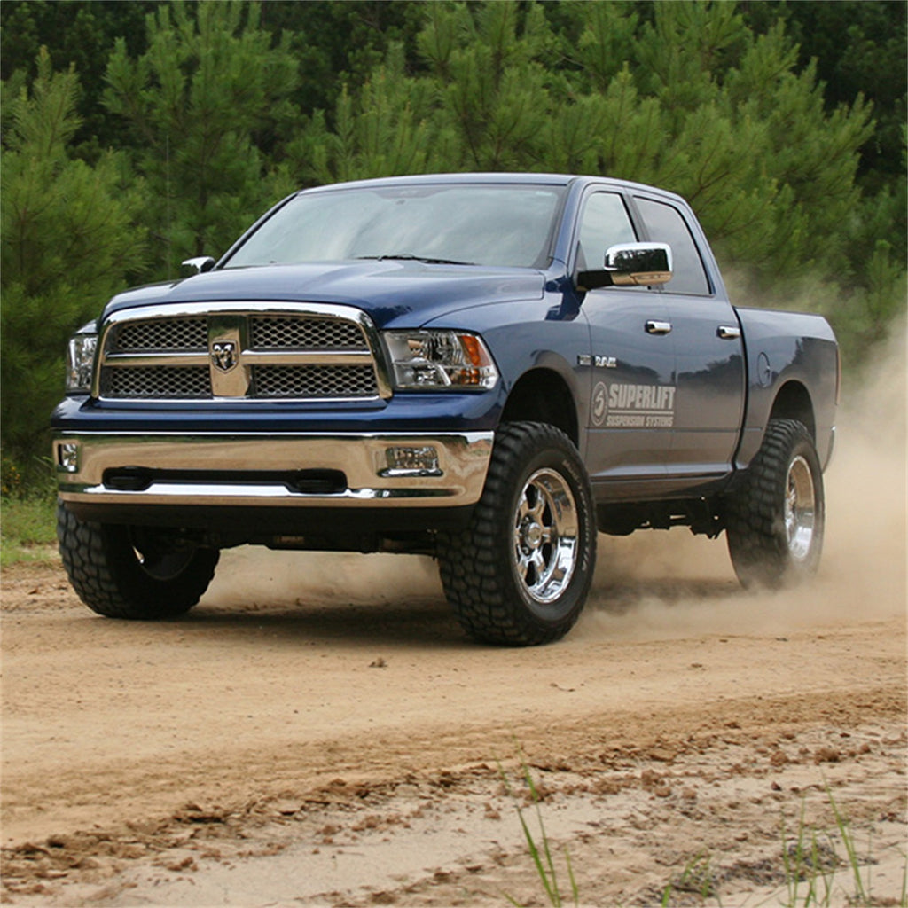 Superlift K1018B 6in. Lift Kit-09-11 Ram 1500 4WD-w/Bilstein Shocks for Select Dodge Ram 1500, Ram