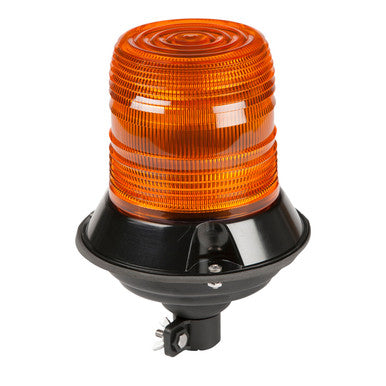 Grote 78123 DIN Mount LED Beacons, Class II, Amber, 12V/24V