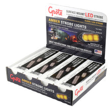 Load image into Gallery viewer, Grote 78163 LED Directional Warning Lights, Surface Mount, 3-Diode, Class I, Amber