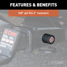 Load image into Gallery viewer, CURT 23088 Hitch/Coupler Lock Set (2in. Receiver; 1/2in. to 2-1/2in. Latch; 2in./2-5/16in. - Truck Part Superstore