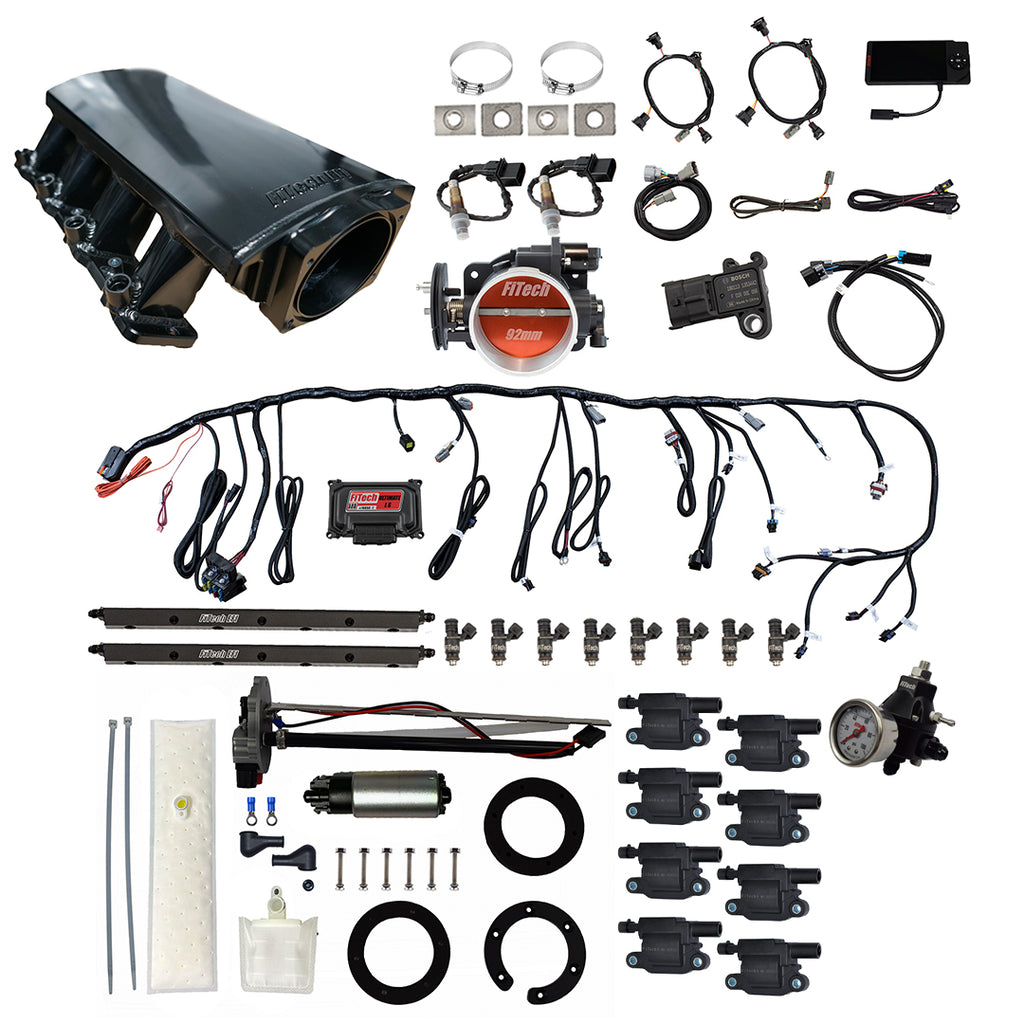 FiTech Fuel Injection 78412 Ultimate LS 500 HP EFI System Master Kit