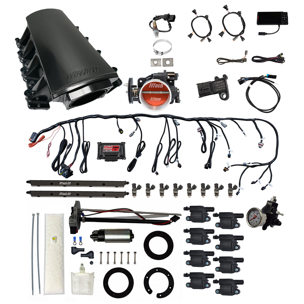 FiTech Fuel Injection 78415 Ultimate LS 500 HP EFI System Master Kit