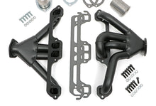 Load image into Gallery viewer, Hedman Hedders 78503 Black Tight-Tubes Headers For Street Rods/MOPAR A-Body w/318-360 for Select Dodge Challenger, Dodge Charger, Dodge Coronet, Dodge Dart, Plymouth Barracuda, Plymouth Belvedere, Plymouth Cuda, Plymouth Duster, Plymouth Road Runner,