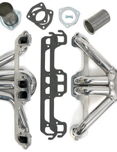 Load image into Gallery viewer, Hedman Hedders 78506 Silver Tight-Tubes Headers For Street Rods/MOPAR A-Body w/318-360 for Select Dodge Challenger, Dodge Charger, Dodge Coronet, Dodge Dart, Plymouth Barracuda, Plymouth Belvedere, Plymouth Cuda, Plymouth Duster, Plymouth Road Runner,
