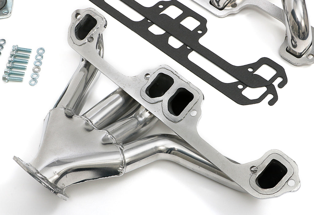 Hedman Hedders 78506 Silver Tight-Tubes Headers For Street Rods/MOPAR A-Body w/318-360 for Select Dodge Challenger, Dodge Charger, Dodge Coronet, Dodge Dart, Plymouth Barracuda, Plymouth Belvedere, Plymouth Cuda, Plymouth Duster, Plymouth Road Runner,
