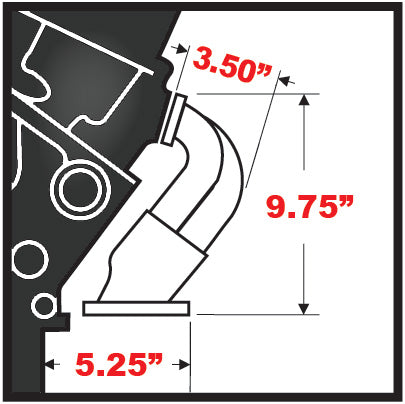 Hedman Hedders 78513 Black Tight-Tubes Street Rod Headers For HEMI 392 V8 Engines