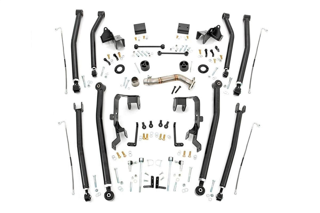 Rough Country 78600U Control Arm Upgrade Kit for Select Jeep Wrangler, Jeep Wrangler JK