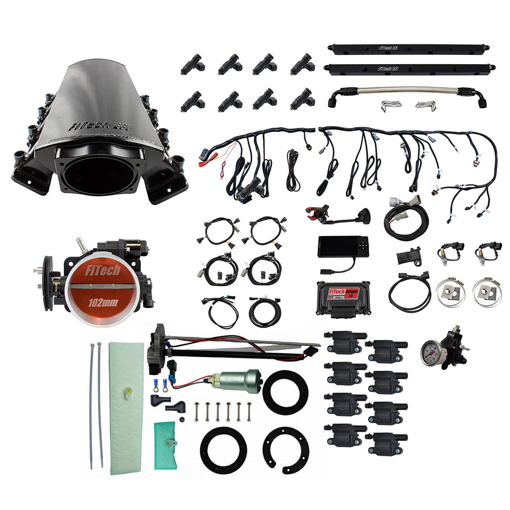FiTech Fuel Injection 78637 Ultimate LS 1000 HP EFI System Master Kit