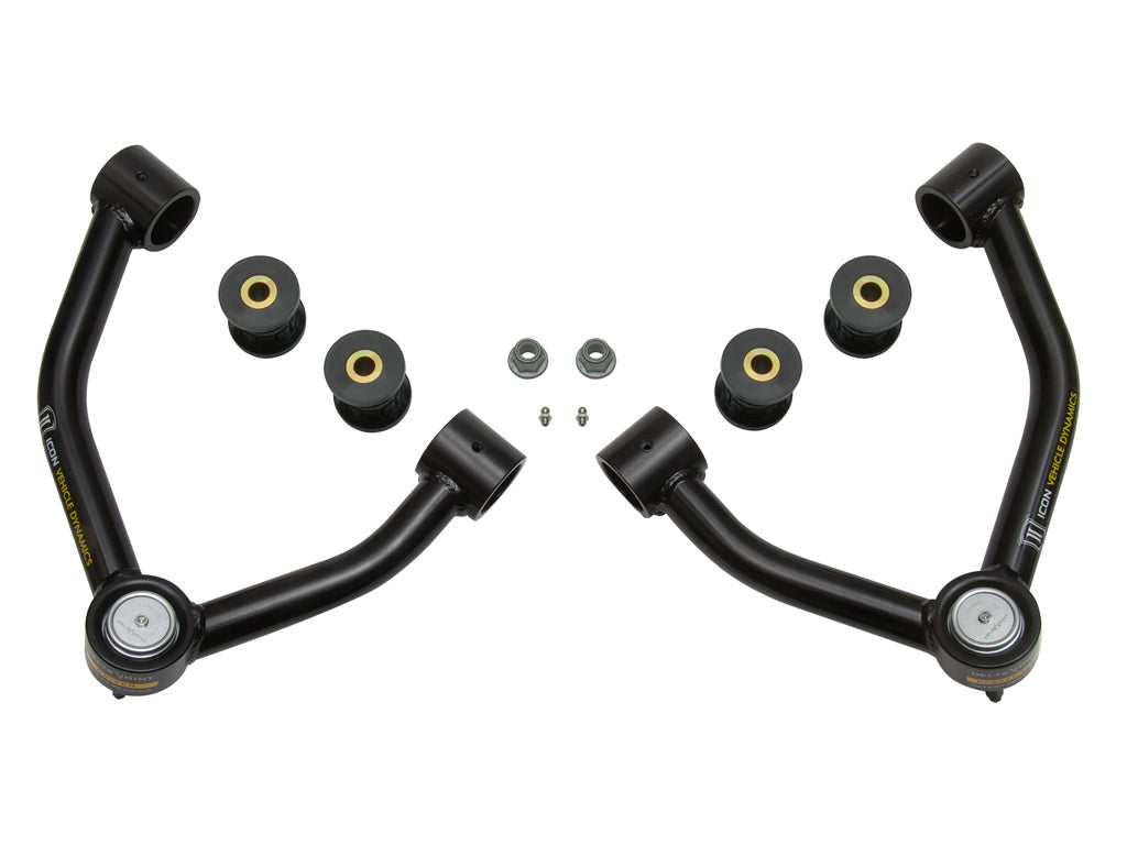 ICON Vehicle Dynamics 78650DJ 15-22 COLORADO TUBULAR UCA DJ KIT for Select Chevrolet Colorado, GMC Canyon