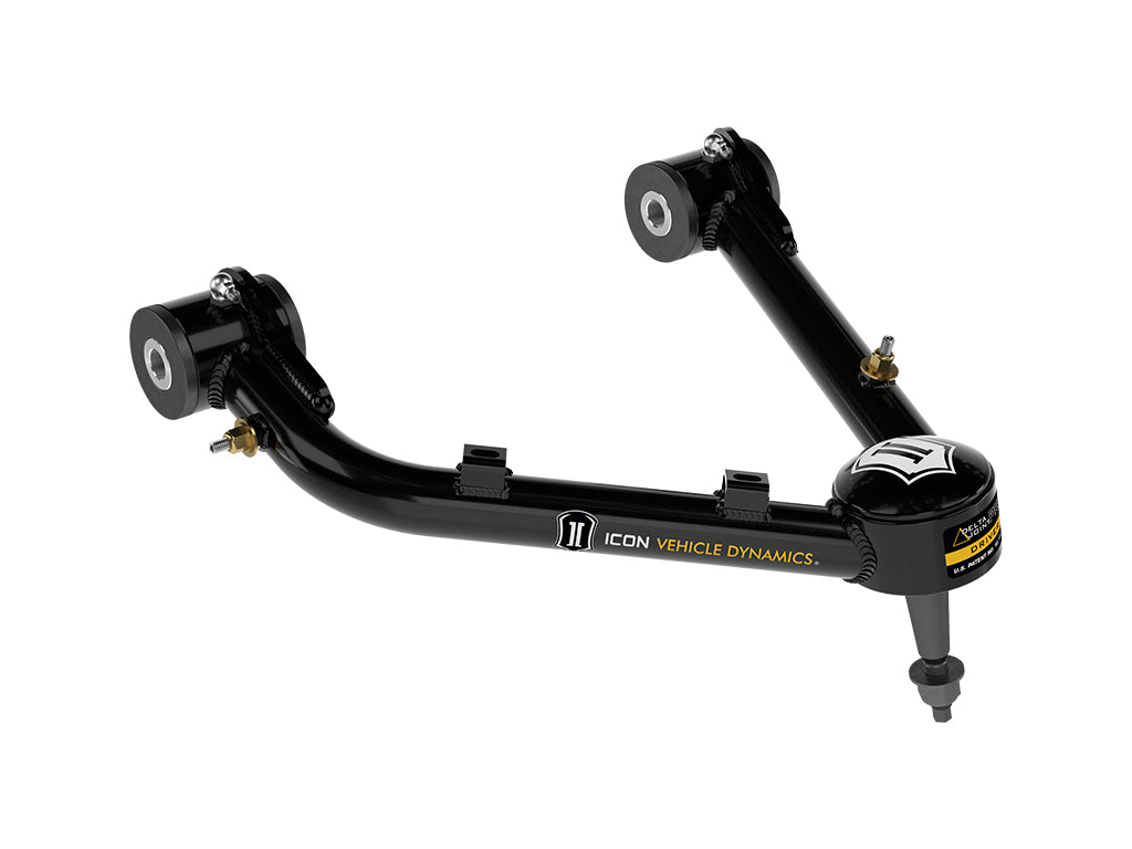 ICON Vehicle Dynamics 78660DJ 23-24 GM CANYON/COLORADO TUBULAR UCA DJ PRO KIT for Select Chevrolet Colorado, GMC Canyon