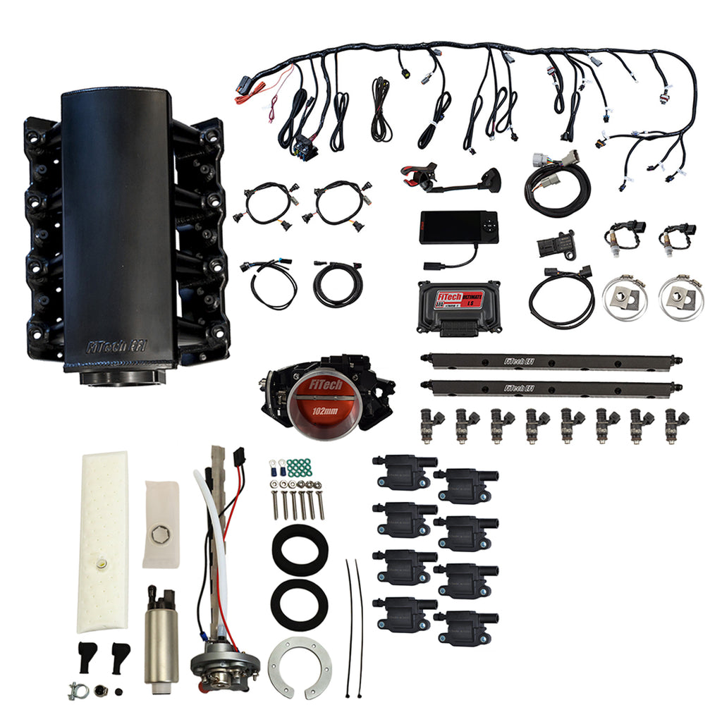 FiTech Fuel Injection 78704 Ultimate LS 750 HP EFI System Master Kit