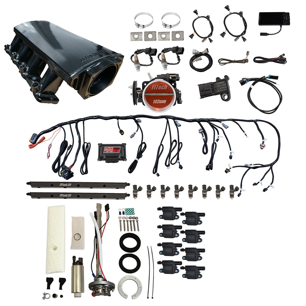 FiTech Fuel Injection 78714 Ultimate LS 750 HP EFI System Master Kit