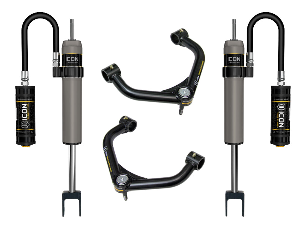 ICON Vehicle Dynamics 78724 11-19 GM HD 0-2" 2.5 RR SHOCK SYSTEM W/ UCA for Select Chevrolet Silverado 2500, Chevrolet Silverado HD, Chevrolet Silverado 3500, Chevrolet Silverado HD, GMC Sierra HD, GMC Sierra HD