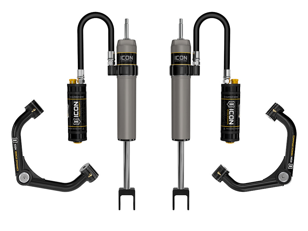 ICON Vehicle Dynamics 78725 11-19 GM HD 0-2" 2.5 CDCV SHOCK SYSTEM W/ UCA for Select Chevrolet Silverado 2500, Chevrolet Silverado HD, Chevrolet Silverado 3500, Chevrolet Silverado HD, GMC Sierra HD, GMC Sierra HD