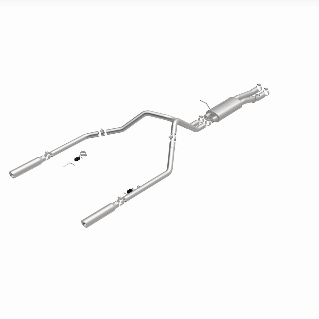 MagnaFlow Exhaust Products 15829 Street Series Polished Cat-Back System for Select Chevrolet Silverado HD, Chevrolet Silverado HD Classic, GMC Sierra HD, GMC Sierra HD Classic