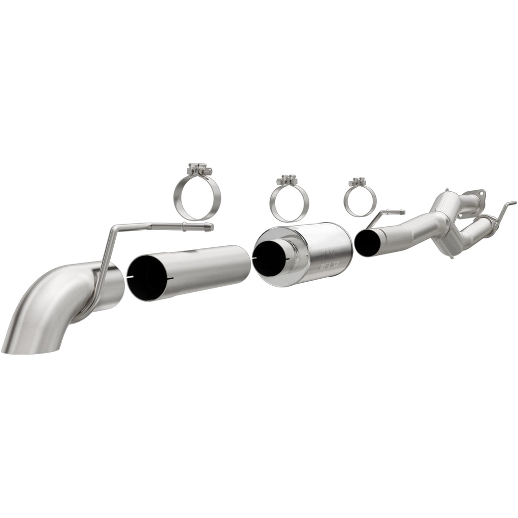 MagnaFlow Exhaust Products 17200 Off Road Pro Series Gas Stainless Cat-Back for Select Ford F-250 Super Duty, Ford F-350 Super Duty