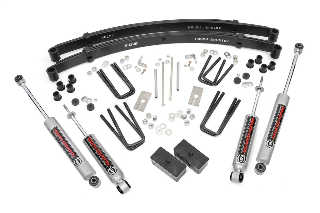 Rough Country 705N3 Suspension Lift Kit w/Shocks for Select Toyota Pickup